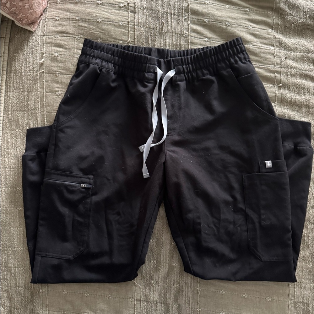 Figs Black Uman Scrub Jogger MP